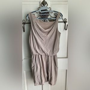 Theory Jaylyn Rove Draped Mini Dress